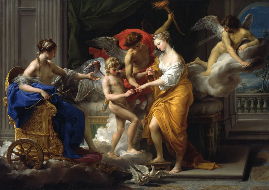 Psychés och Cupids bröllop - Pompeo Batoni