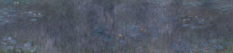Näckrosor: Trädens speglingar - Claude Monet