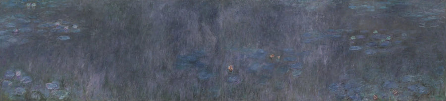 Näckrosor: Trädens speglingar - Claude Monet