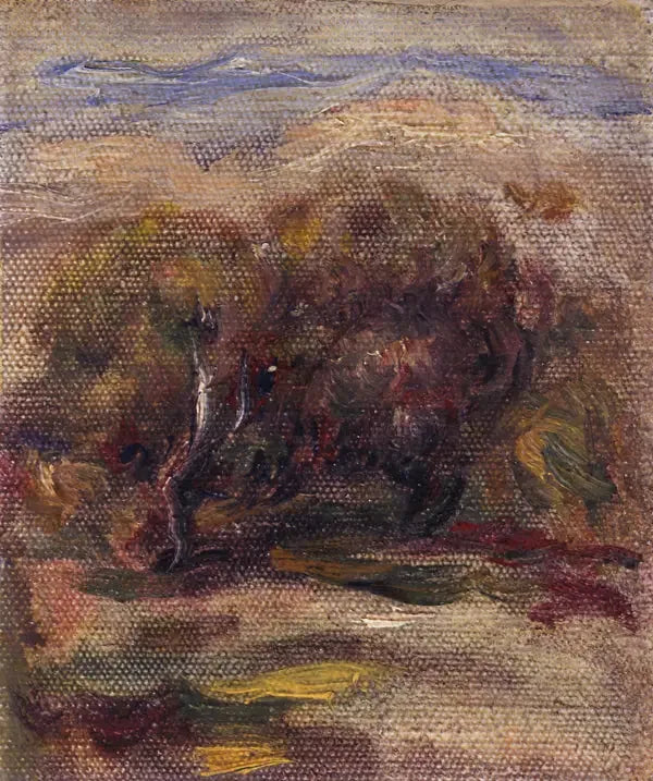 Olivträden i Cagnes-sur-Mer - Pierre-Auguste Renoir