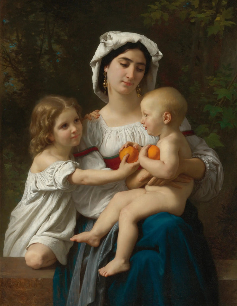 Apelsinerna - Bouguereau