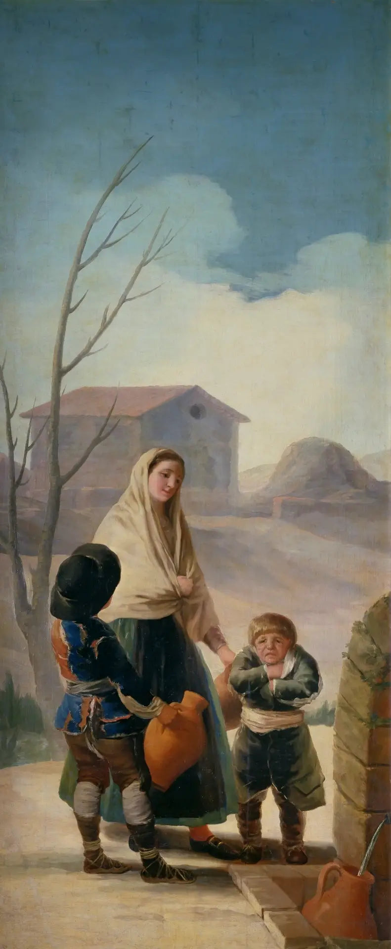 De fattiga vid fontänen - Francisco de Goya