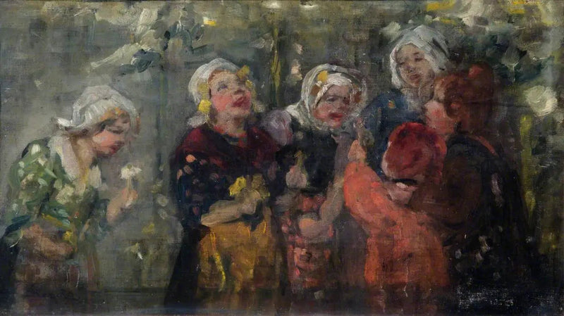 De skrattande bönderna - Pierre-Auguste Renoir