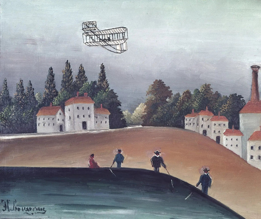 Fiskarna vid linan - Henri Rousseau