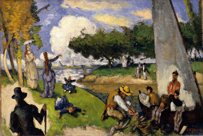 Fiskarna – En dag i juli - Paul Cézanne