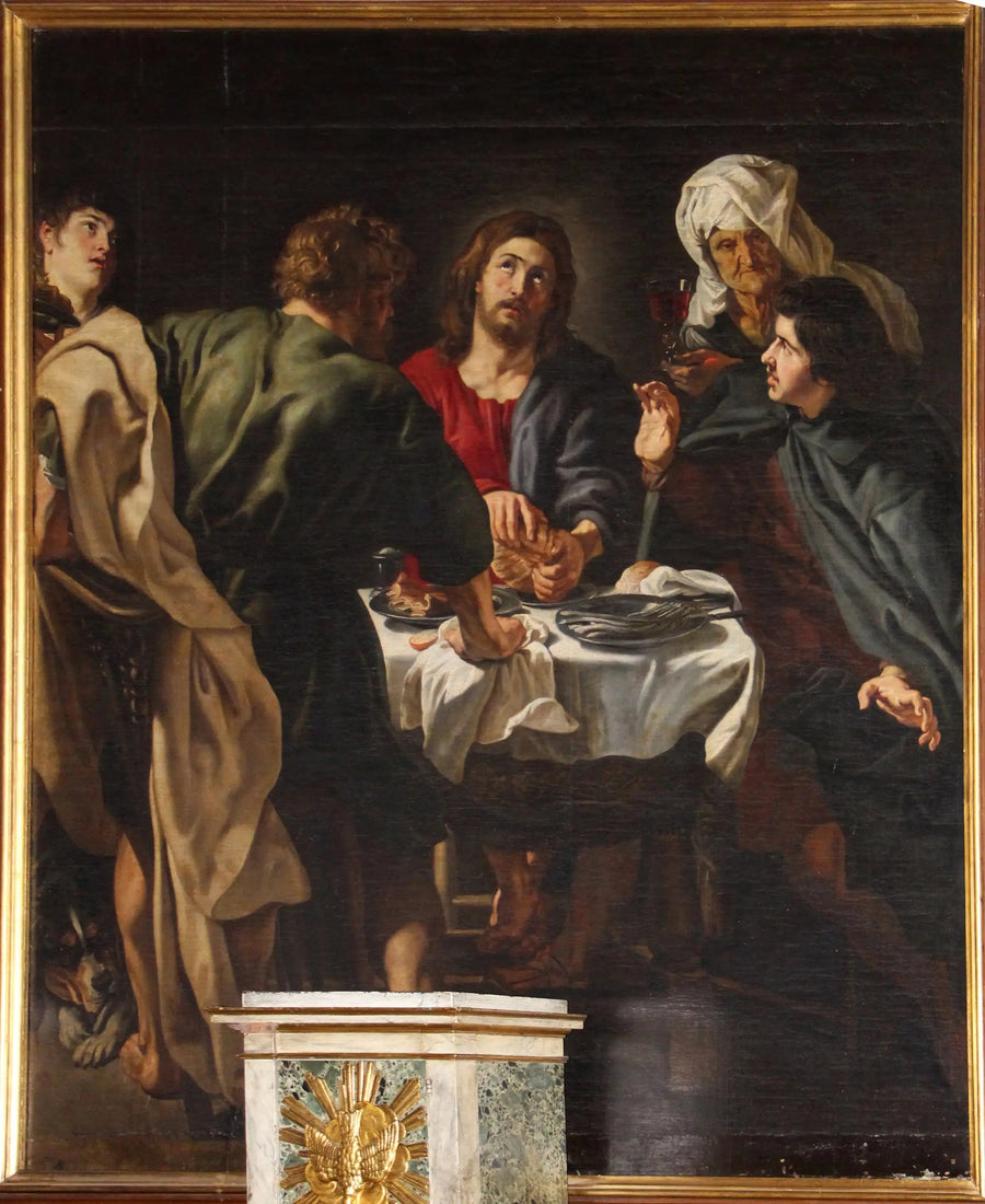 Emmaus-vandrarna - Peter Paul Rubens