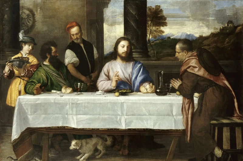Emmaus-vandrarna - Titian