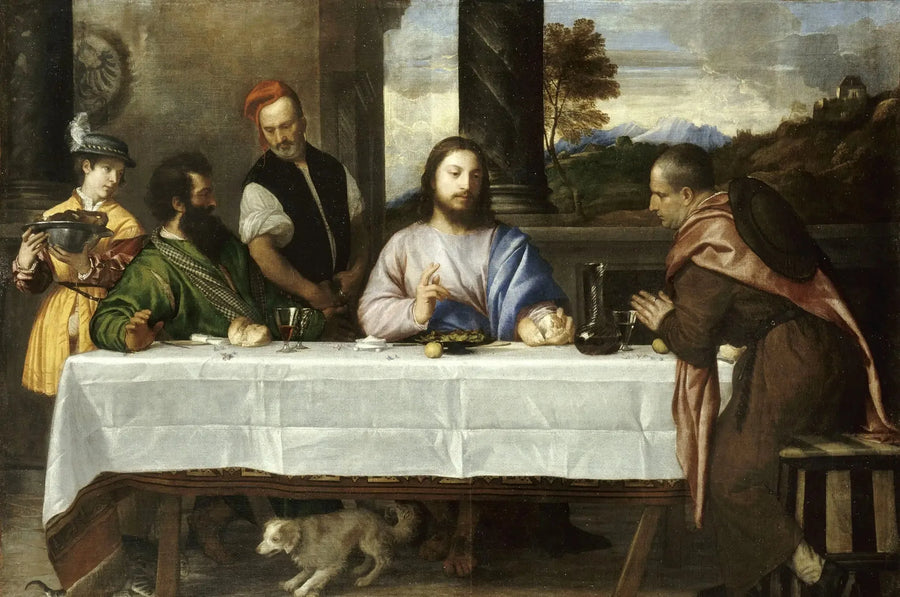 Emmaus-vandrarna - Titian