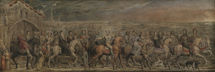 Canterbury-pilgrimerna - William Blake