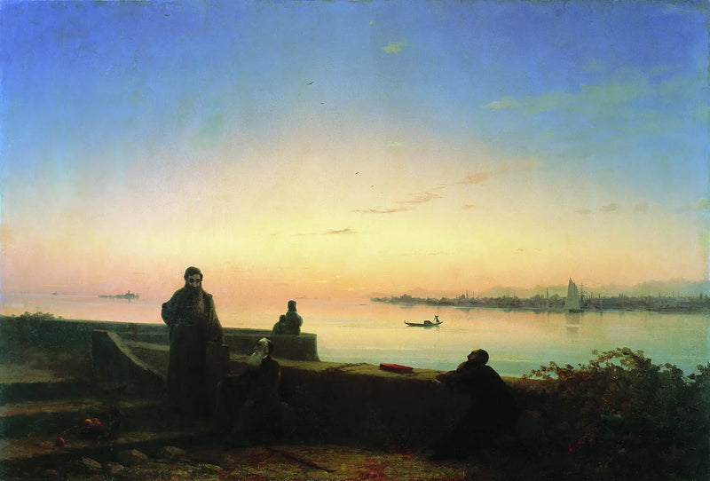 Mekitar-abboternas på ön Lazare, Venedig - Ivan Aivazovskij
