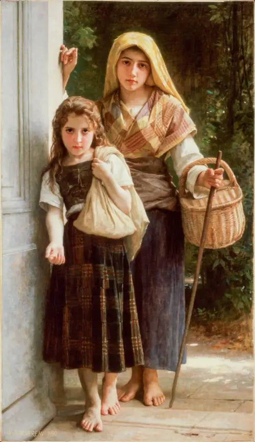 De små nunnorna - Bouguereau
