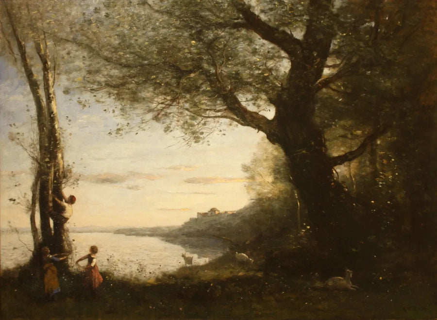 De små upptäckarna - Jean-Baptiste Camille Corot