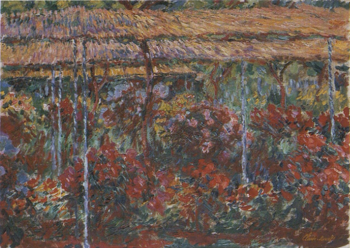Reproduction du tableau « Les pivotes - Claude Monet » par Alpha Reproduction en peinture à l’huile