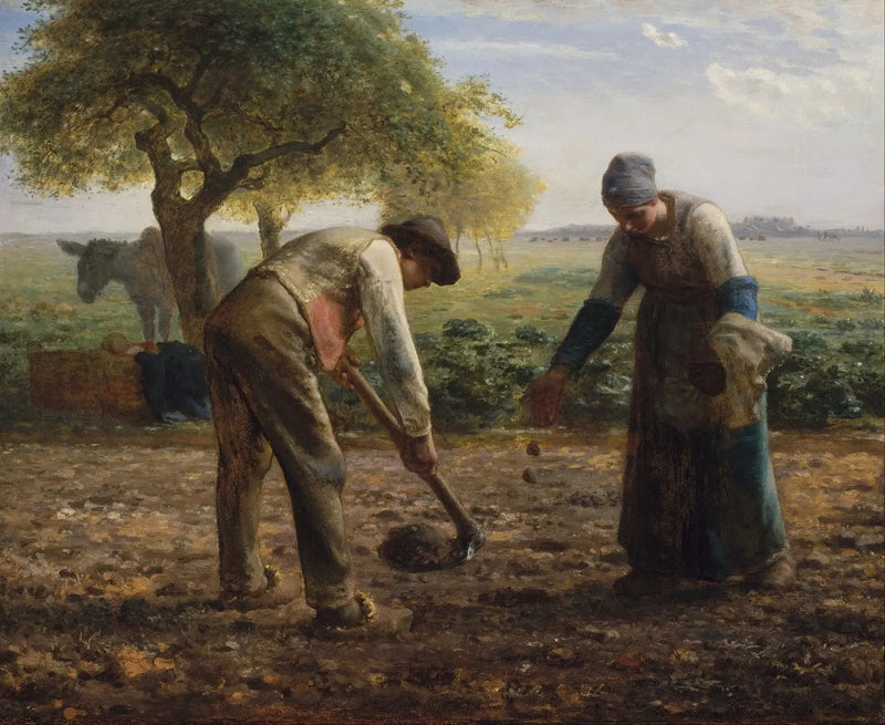 potatisplanterarna - Jean-François Millet