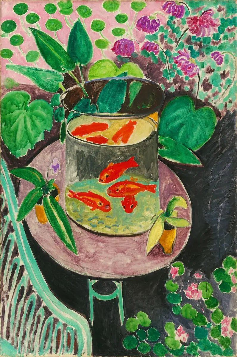 De röda fiskarna - Henri Matisse