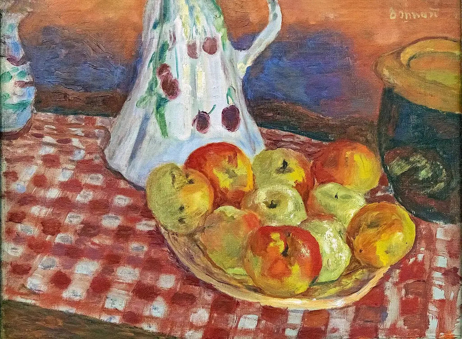 De gula och röda äpplena - Pierre Bonnard