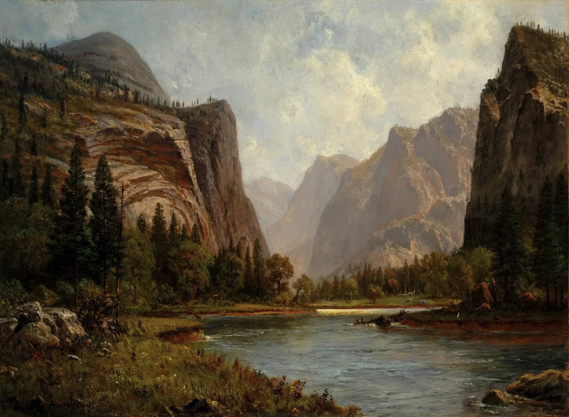 Yosemites portar - Albert Bierstadt