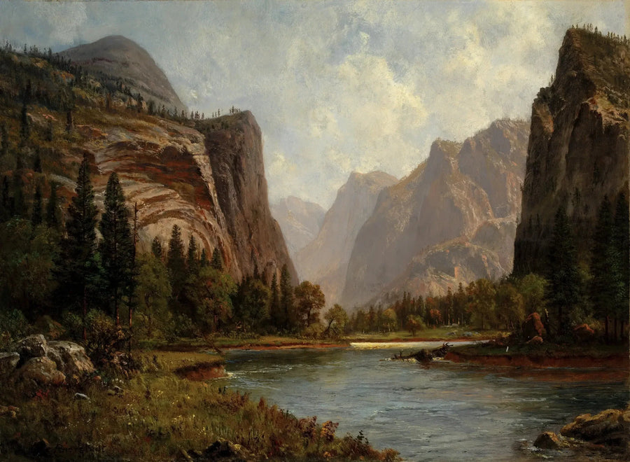 Yosemites portar - Albert Bierstadt