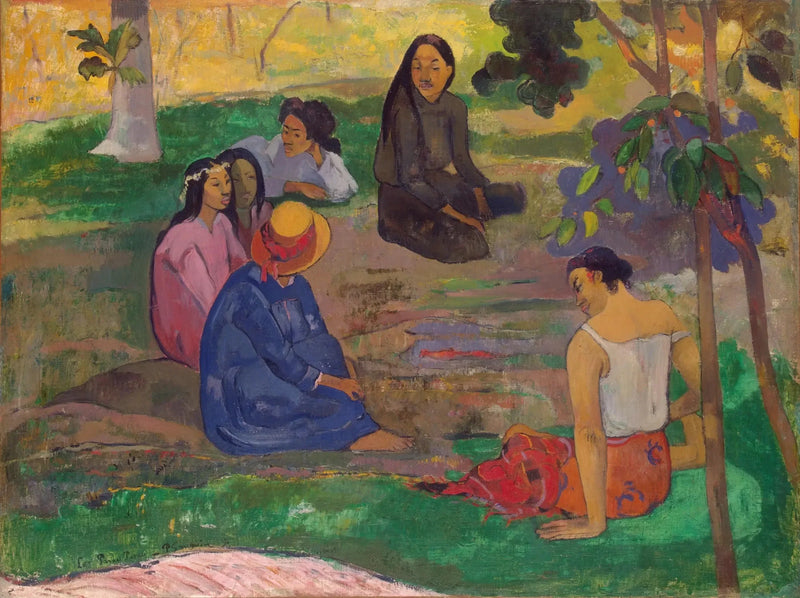 Skvaller - Paul Gauguin