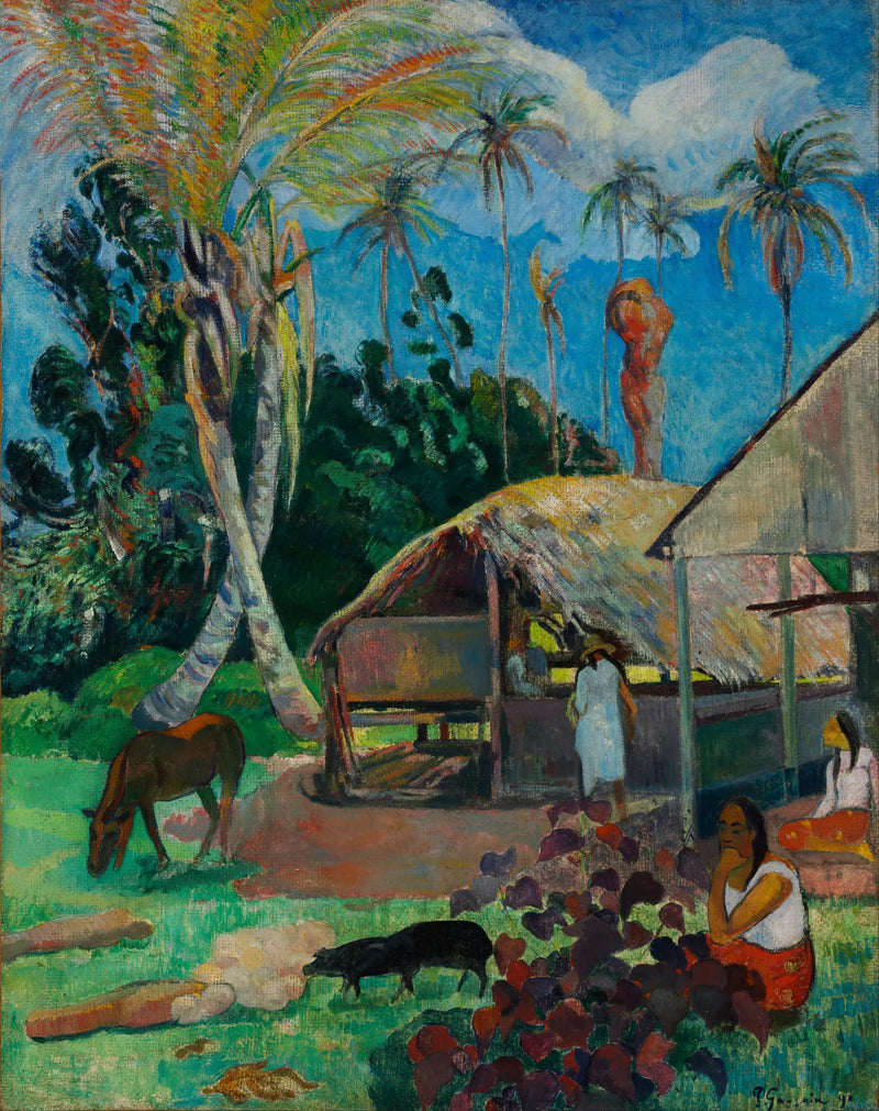 De svarta grisarna - Paul Gauguin