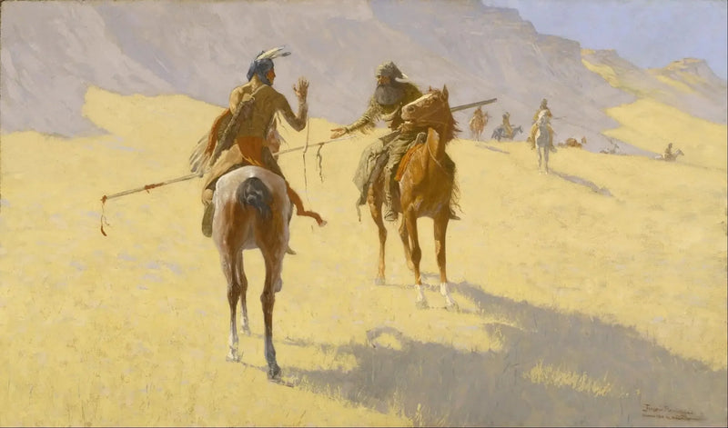 Förhandlingarna - Frederic Remington
