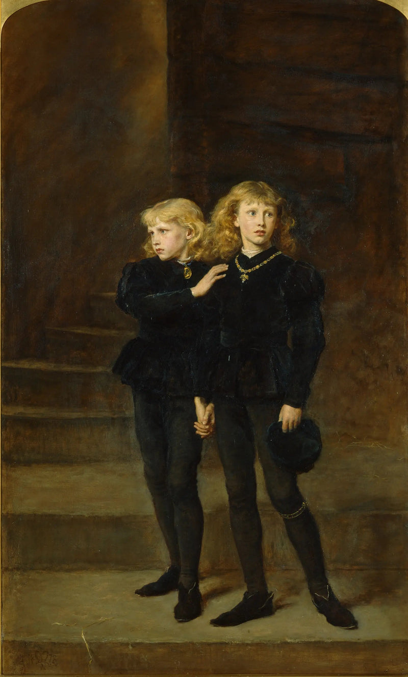 Prinsarna i Tornet - John Everett Millais