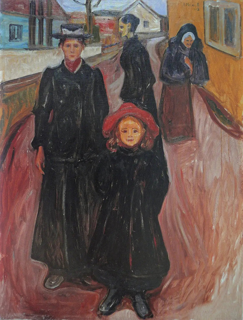 De Fyra Åldrarna i livet - Edvard Munch