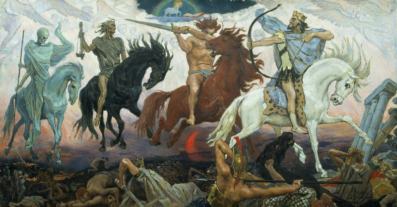 De fyra ryttarna av apokalypsen - Viktor Vasnetsov