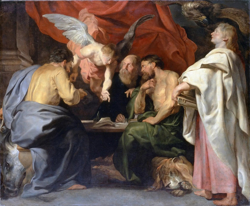 De fyra evangelisterna - Peter Paul Rubens