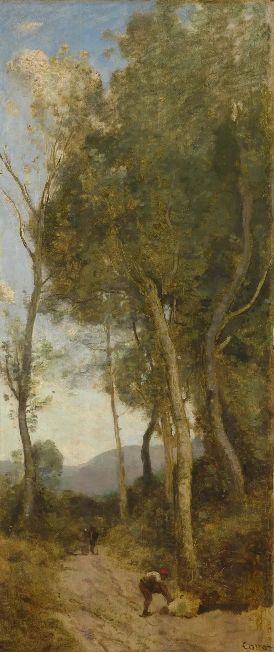 Dagens fyra stunder: middag - Jean-Baptiste Camille Corot