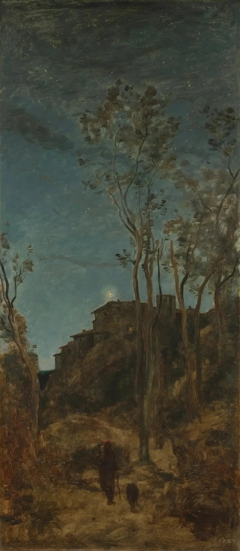 Dagens fyra ögonblick: natten - Jean-Baptiste Camille Corot