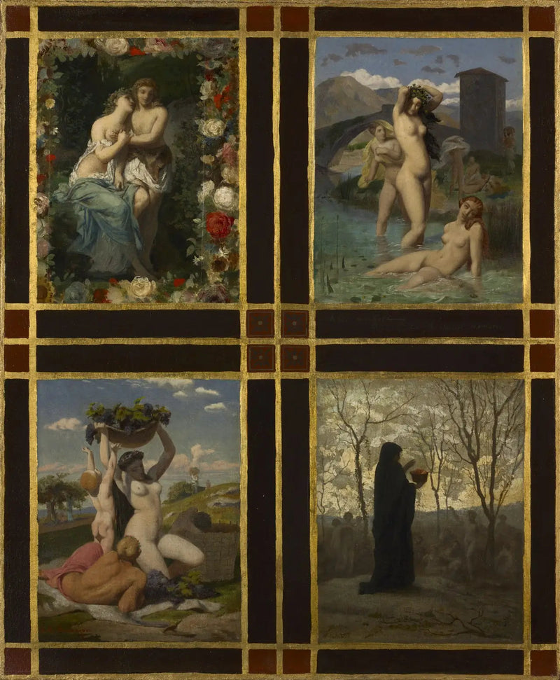 De Fyra Årstiderna - Jean-Léon Gérôme