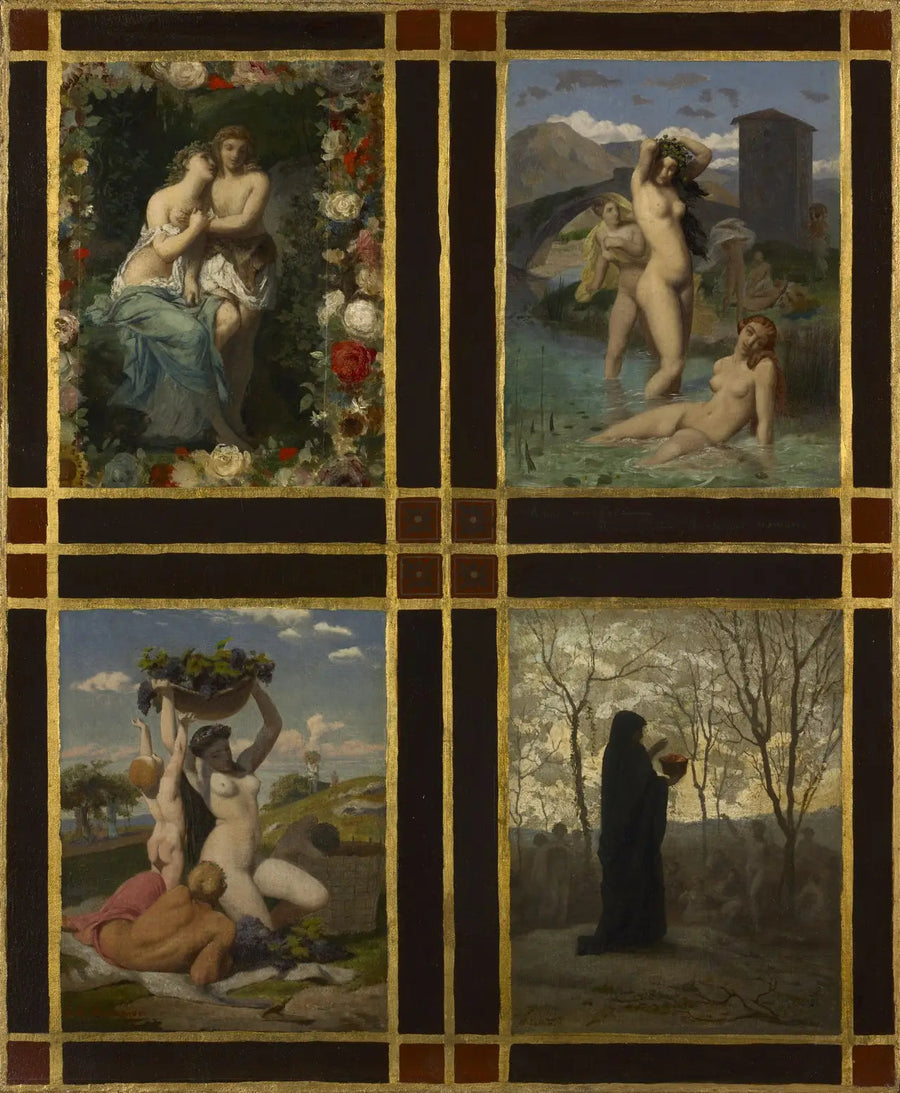 De Fyra Årstiderna - Jean-Léon Gérôme