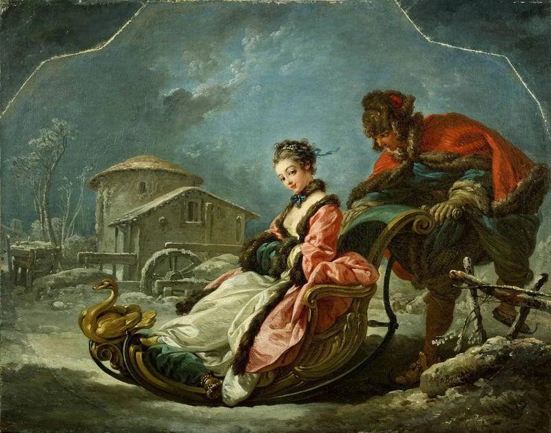 De fyra årstiderna: vintern - François Boucher
