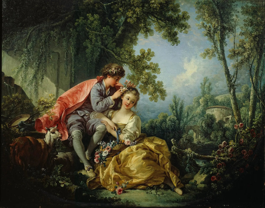 De fyra årstiderna: Vår - François Boucher