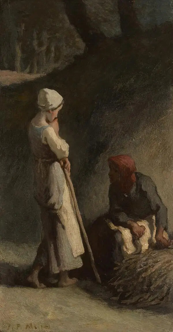 Pederinsamlarna - Jean-François Millet