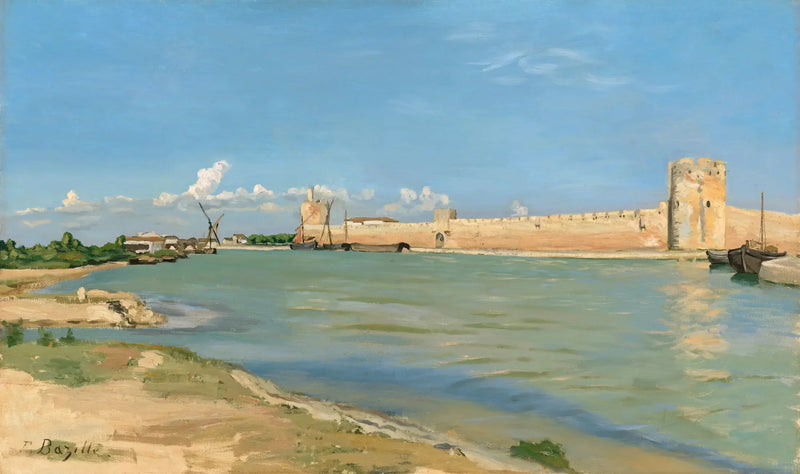 Aigues-Mortes murar - Frédéric Bazille