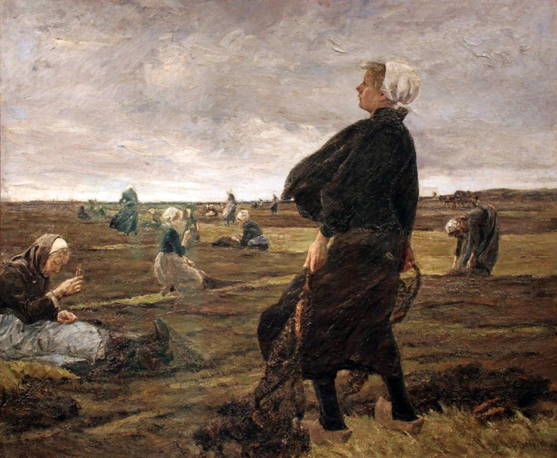Fiskare av nät - Max Liebermann