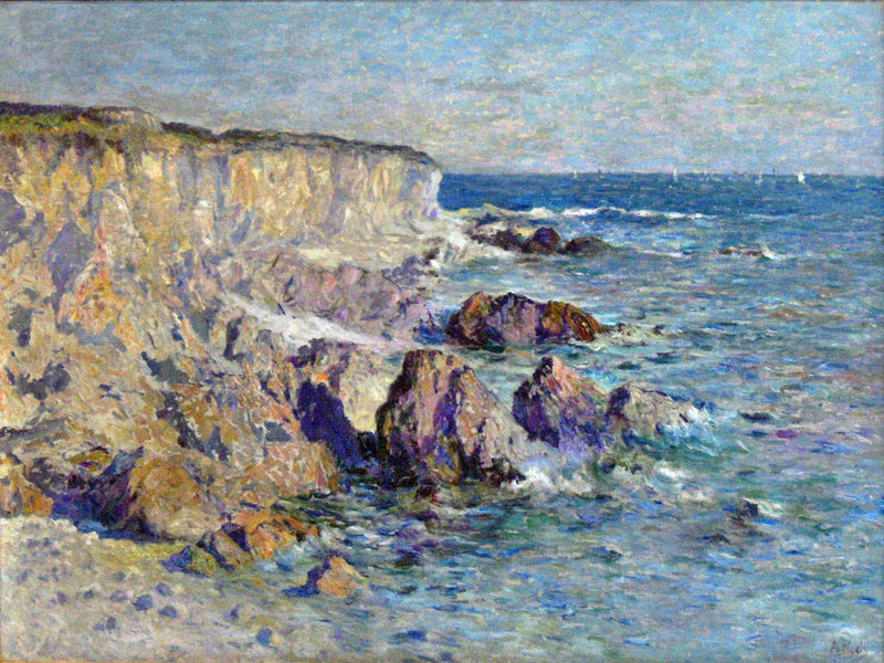 Les rivages de Bretagne - Anna Boch  
Strandkusten i Bretagne - Anna Boch