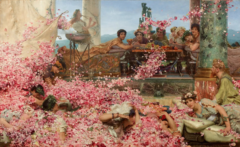 Rosen av Héliogabale - Lawrence Alma-Tadema