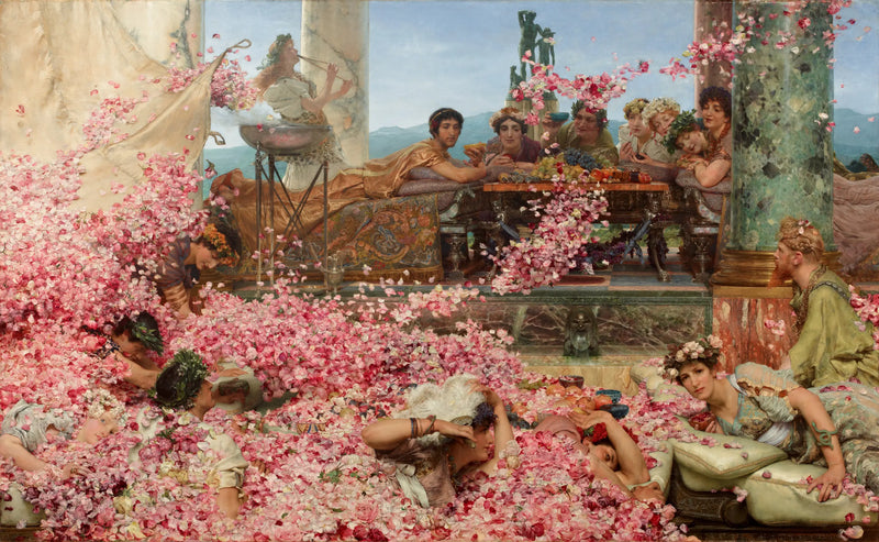 Rosen av Héliogabale - Lawrence Alma-Tadema