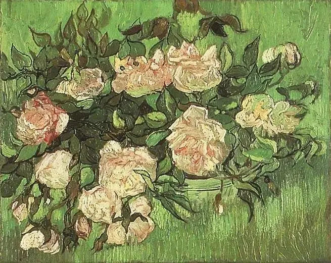 De rosa rosorna - Vincent van Gogh