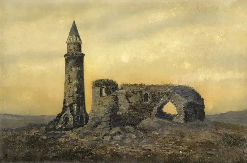 Khan-tombens ruiner och den lilla minareten i Bulgarien - Ivan Chichkine