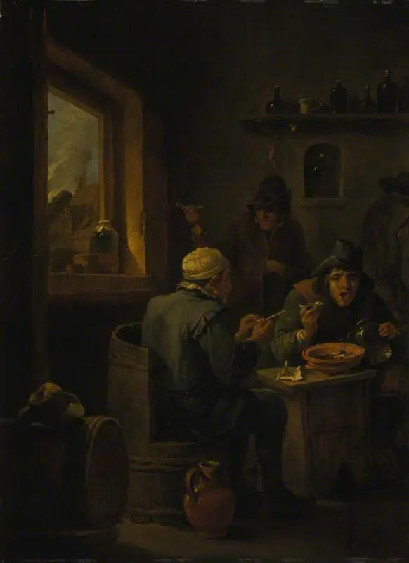 De råa dricker - David Teniers den yngre