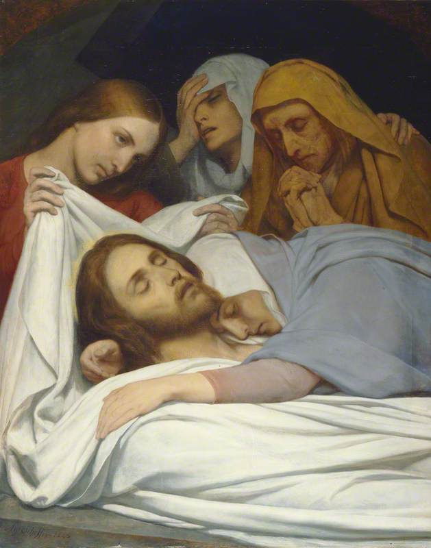 De heliga kvinnorna vid graven - Ary Scheffer