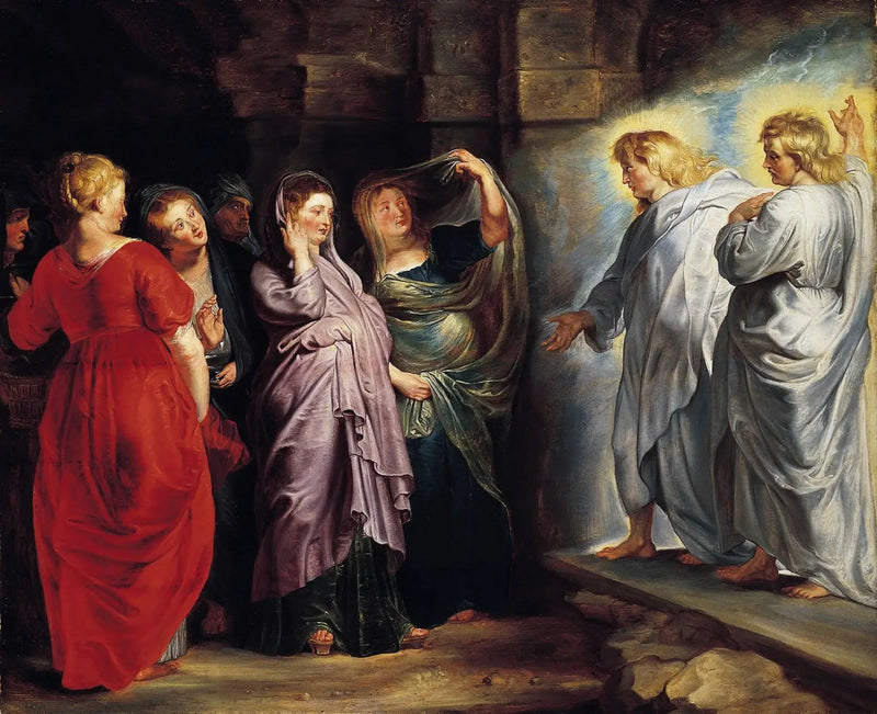 De heliga kvinnorna vid graven - Peter Paul Rubens