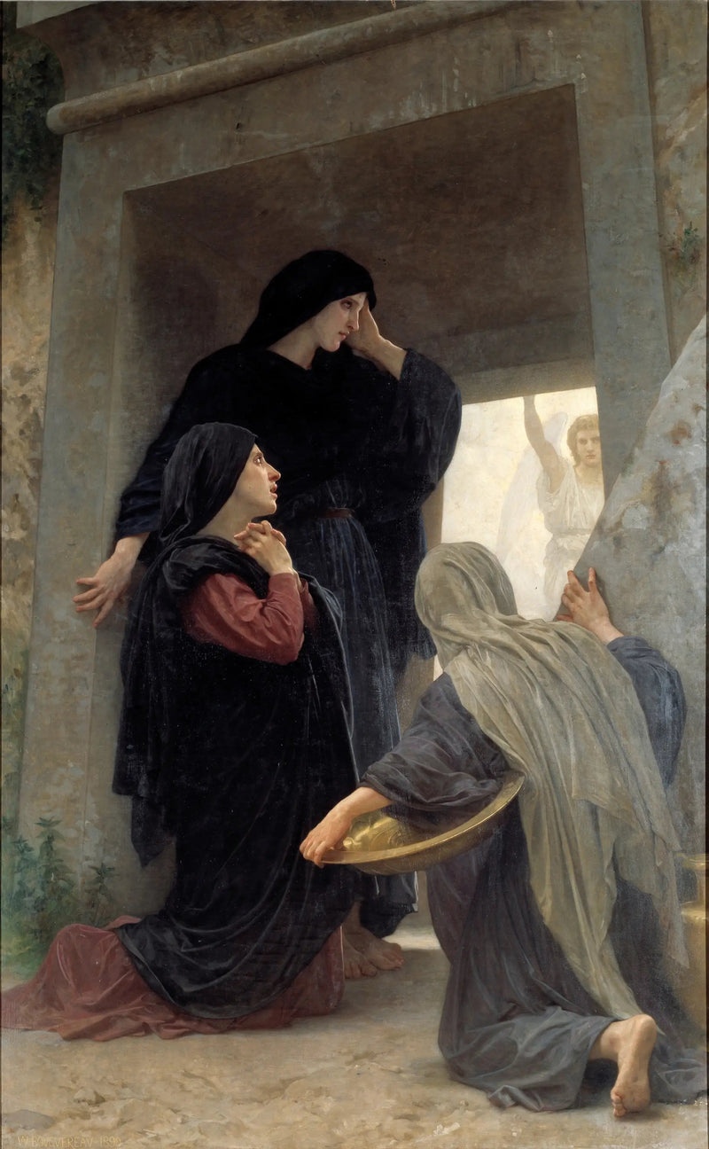 De heliga kvinnorna vid graven - Bouguereau