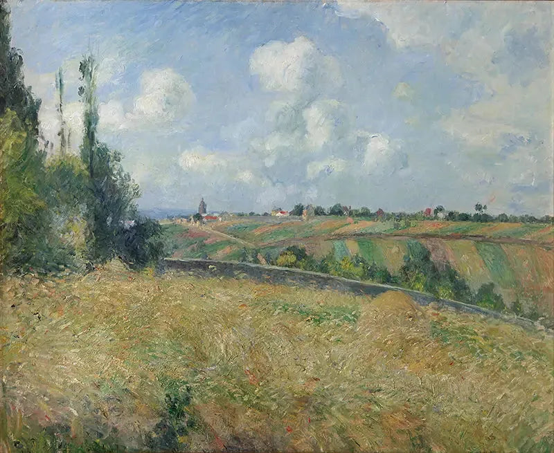 Råg, Gratte-Coqs-kusten, Pontoise - Camille Pissarro