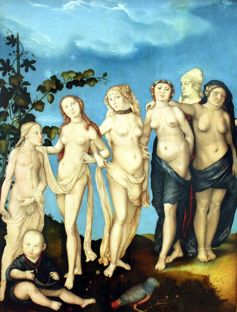 Kvinnans sju åldrar - Hans Baldung Grien