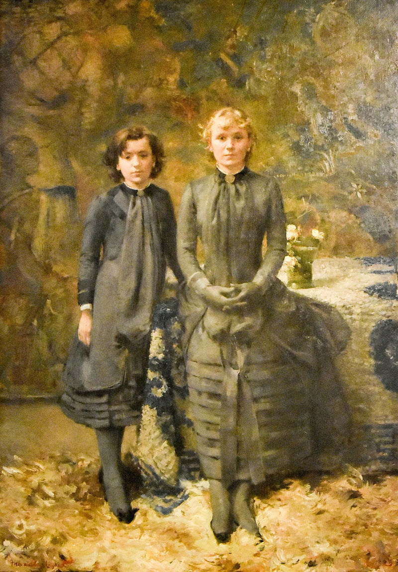 Målarens systrar Schlobach - Théodore van Rysselberghe